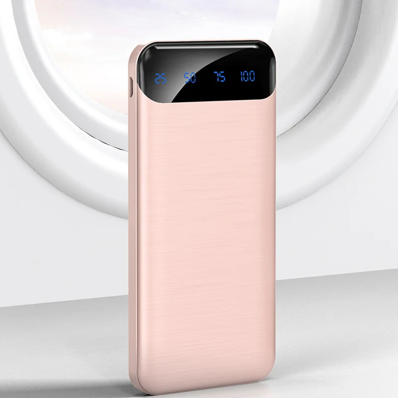 100000mAh Compact Power Bank – Ultra-Thin High Capacity Fast Charging Battery for iPhone, Samsung, Xiaomi - Image 6